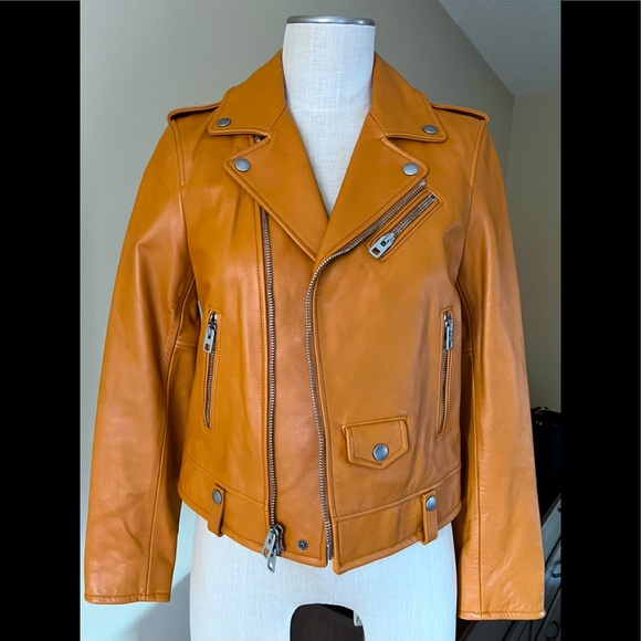 Brand New! Coach! Moto Jacket, Leather Jacket! - Picture 2 of 10